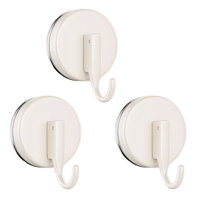Set of 3 No-Drill Suction Hooks
