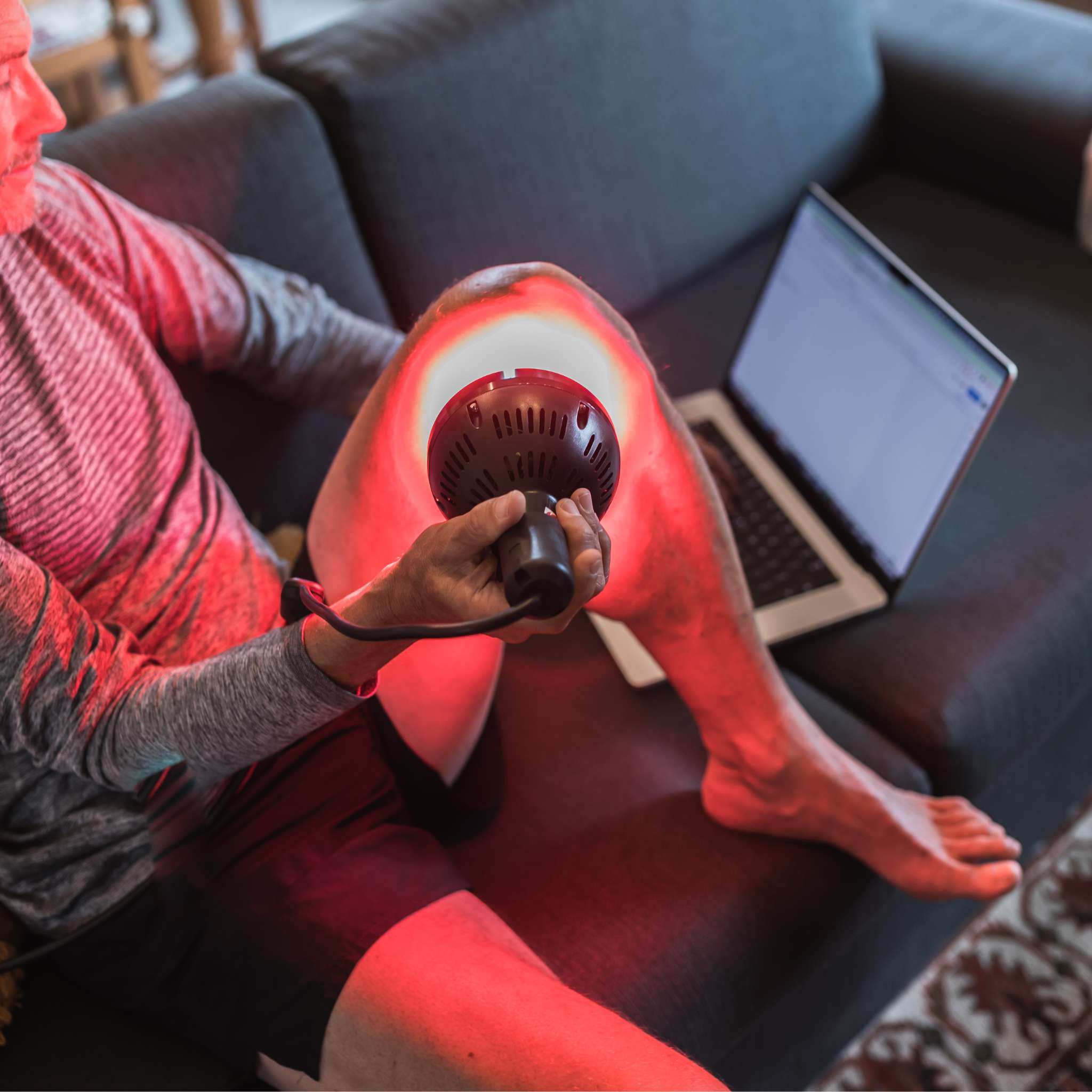Portable Red Light Therapy Tool for At-Home Treatment