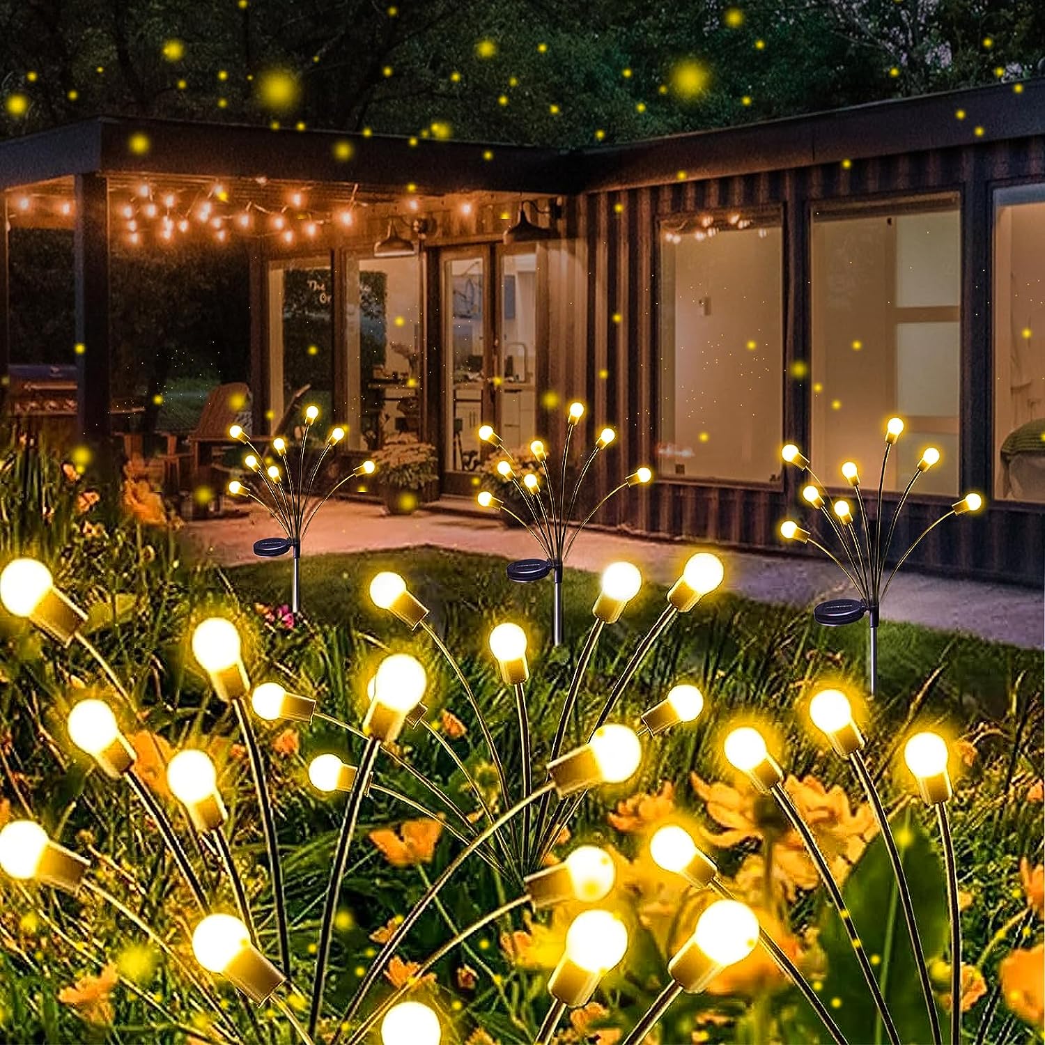 Solar Energy Firefly LED Lamps