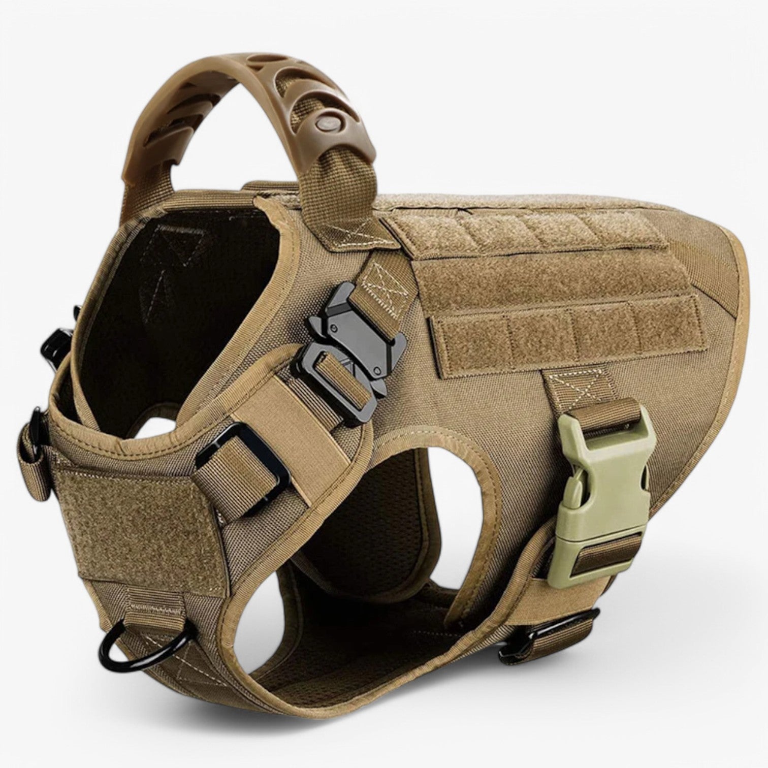 Tactical Training Vest for Dogs with Quick Release Military-Grade Harness