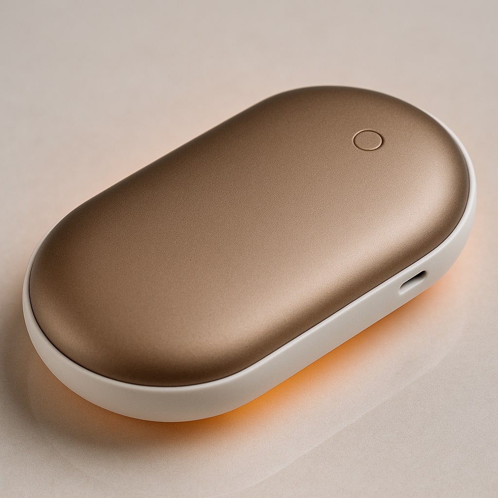Pocket Heater | Electric Hand Warmer with Power Bank | 3 Heating Settings | HandHimmel