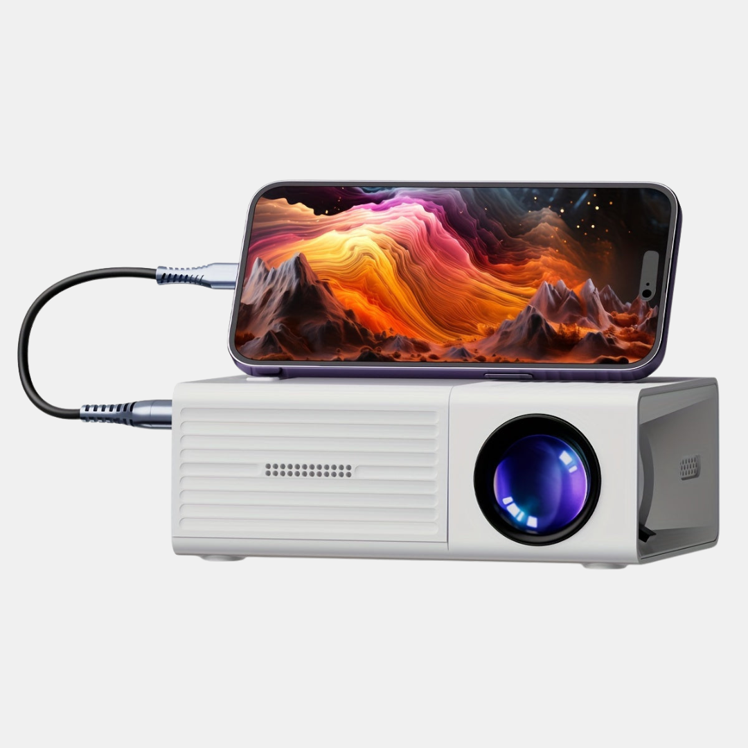 Compact HD Projector for Home and Travel Entertainment – MiniBeam