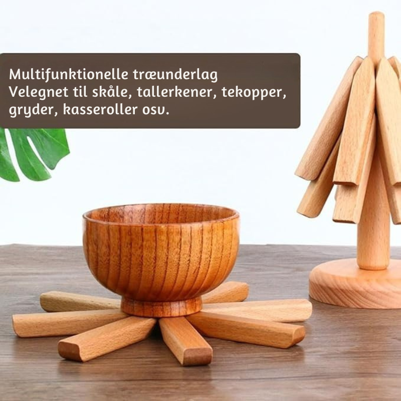 Foldable Wooden Pot Holder