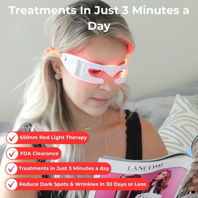 Red Light Therapy Device for Under Eye Treatment at Home