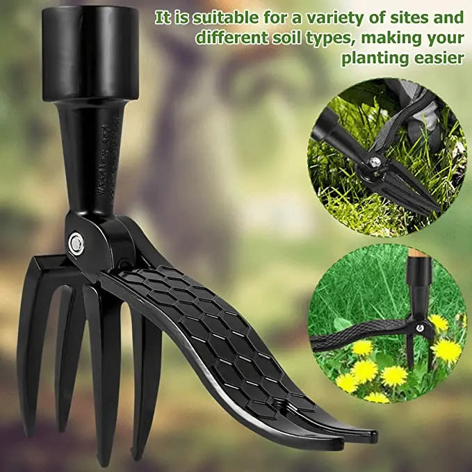 Weed Extractor with Foot Lever | Effective Weed Removal | Extended Handle | RootRaus
