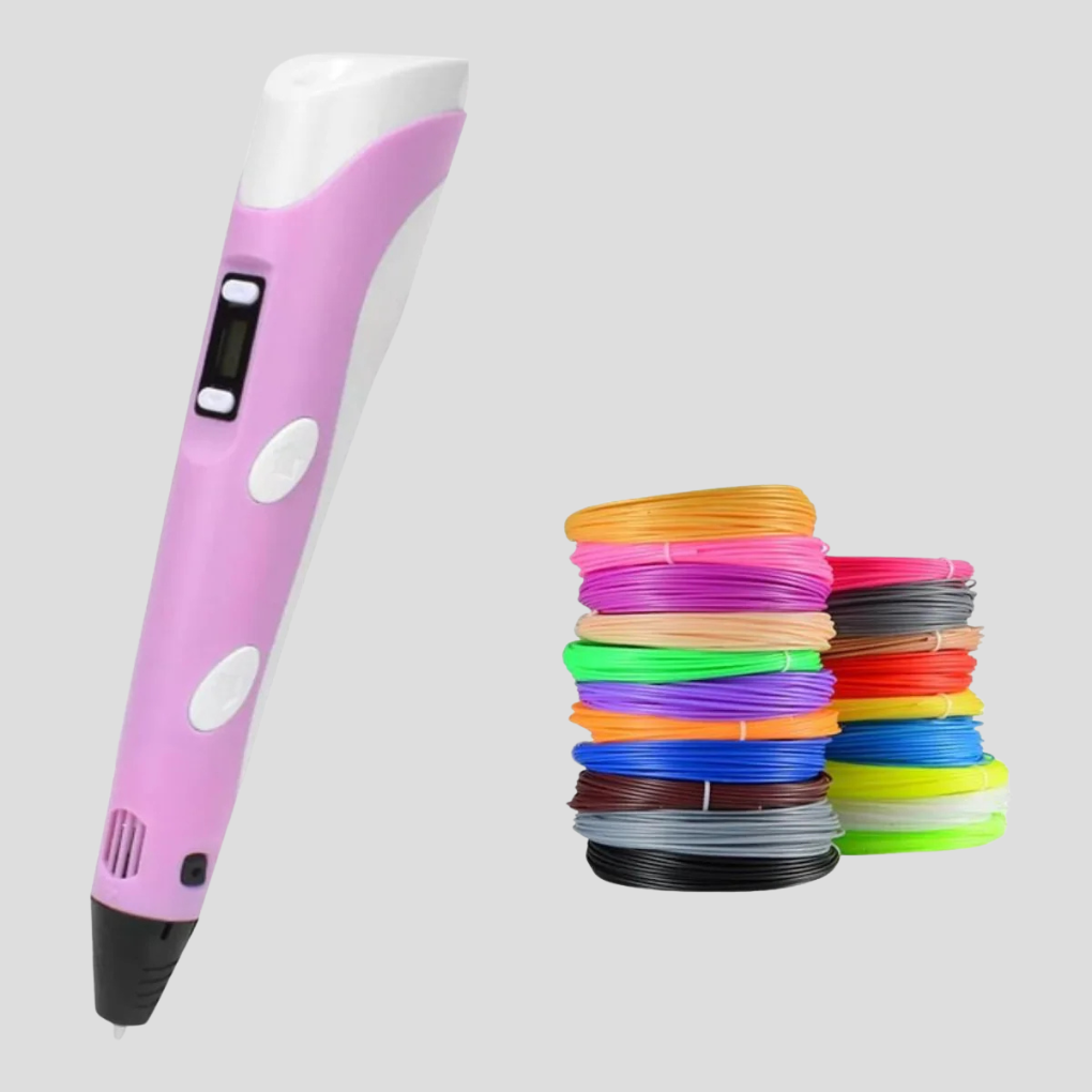 Adjustable Speed 3D Pen for Creative Drawing – USB Powered, Works with PLA/ABS