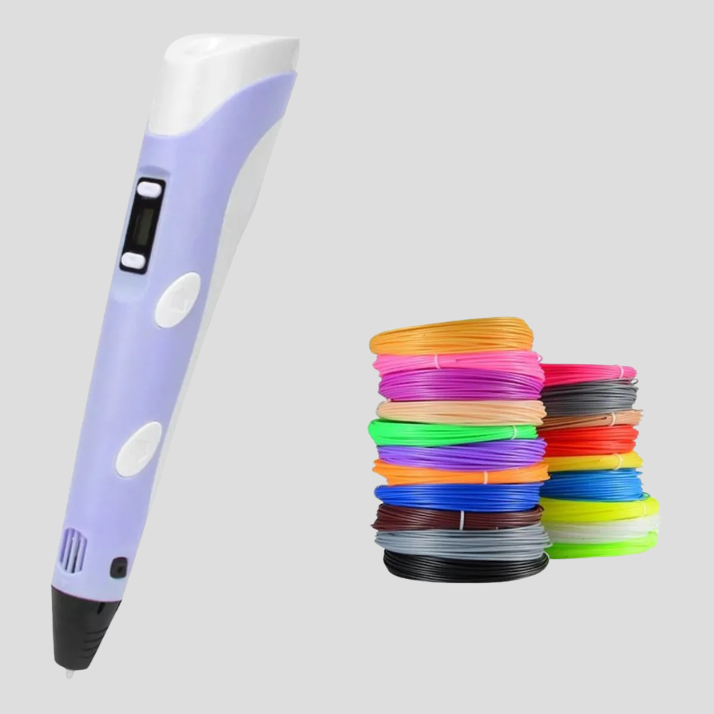 Adjustable Speed 3D Pen for Creative Drawing – USB Powered, Works with PLA/ABS