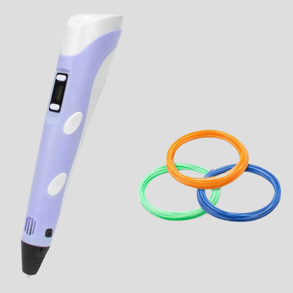 Adjustable Speed 3D Pen for Creative Drawing – USB Powered, Works with PLA/ABS