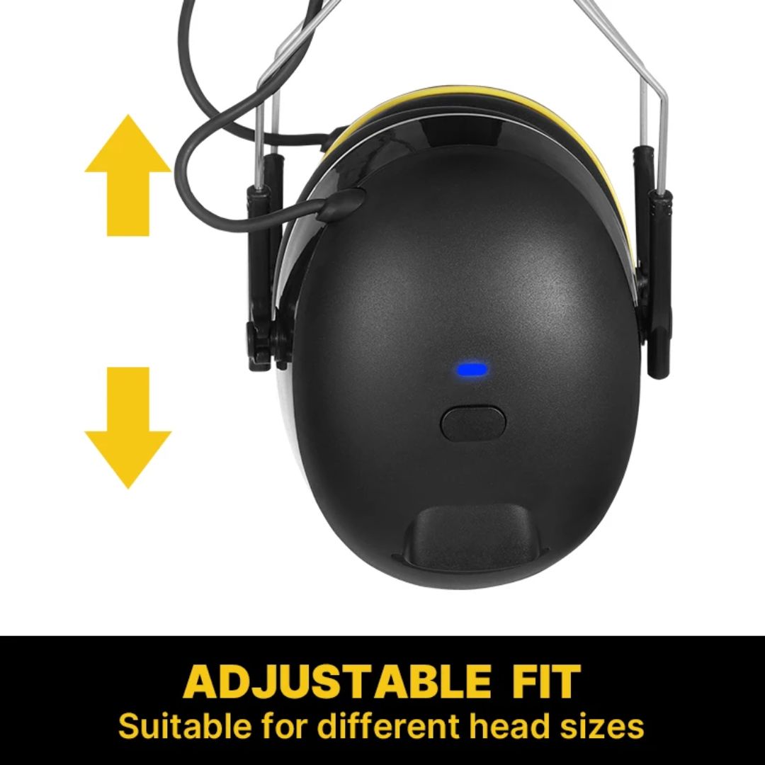Wireless Ear Protectors with Noise Cancellation