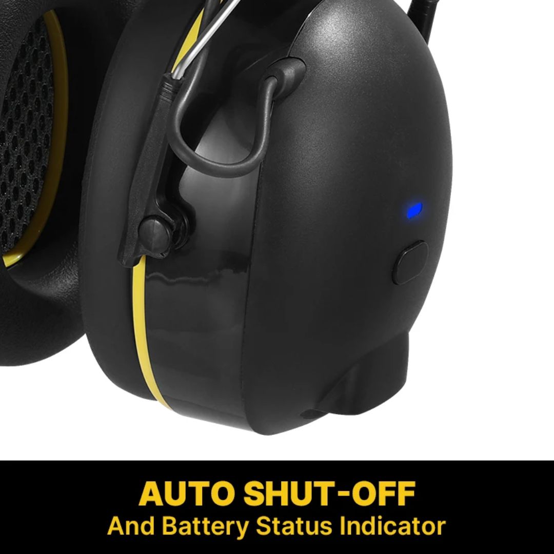 Wireless Ear Protectors with Noise Cancellation