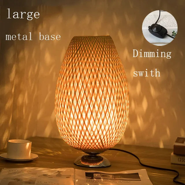 Naturlamp | Vintage Bamboo Table Lamp