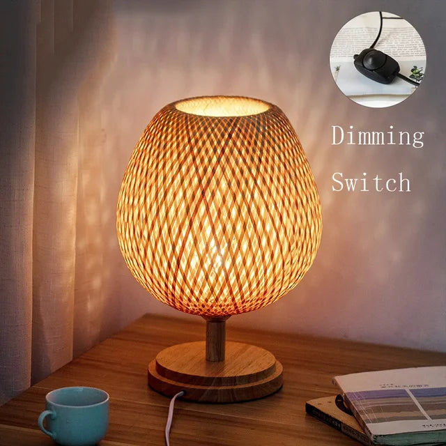 Naturlamp | Vintage Bamboo Table Lamp