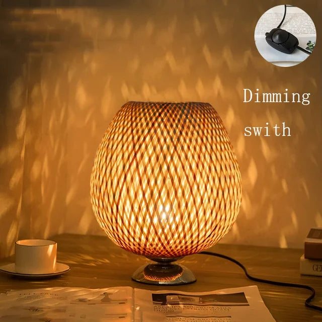 Naturlamp | Vintage Bamboo Table Lamp