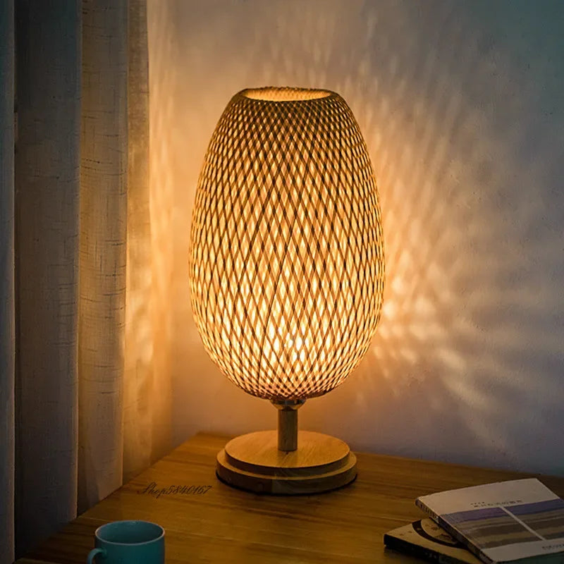 Naturlamp | Vintage Bamboo Table Lamp
