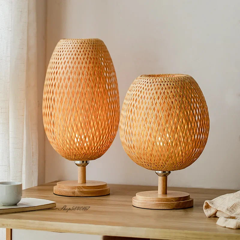 Naturlamp | Vintage Bamboo Table Lamp