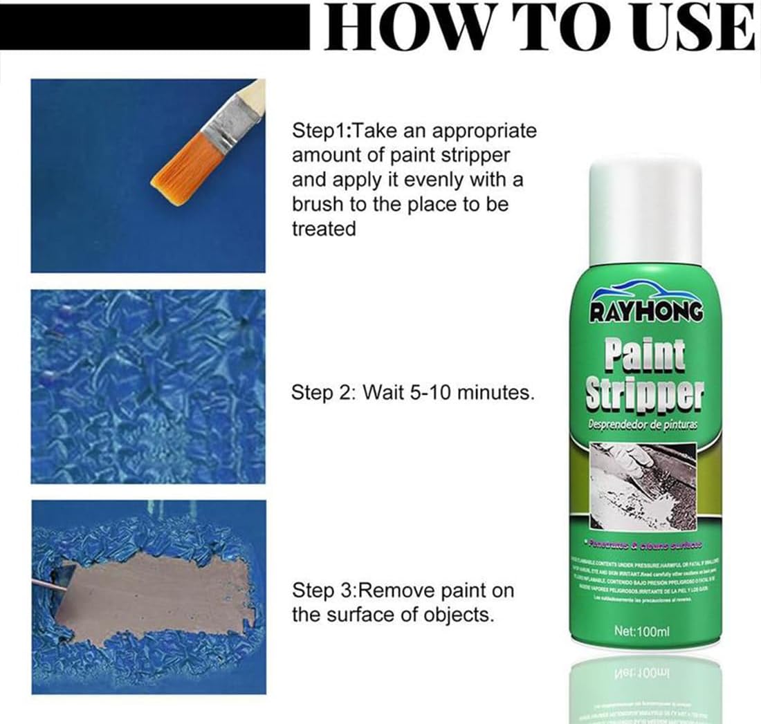 RayHong™ (1+1 FREE) | Strip Paint Fast — Without the Fumes!