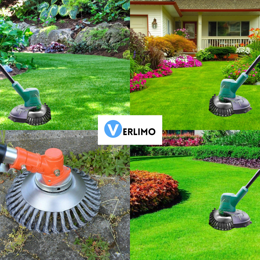 Weed Remover with Metal Heads for Easy Trimming