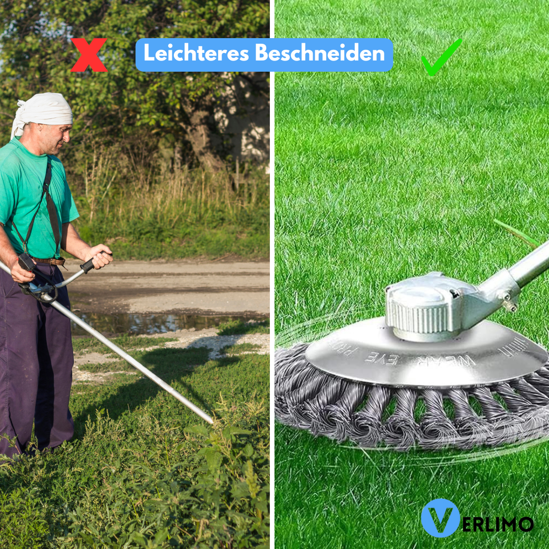 Weed Remover with Metal Heads for Easy Trimming