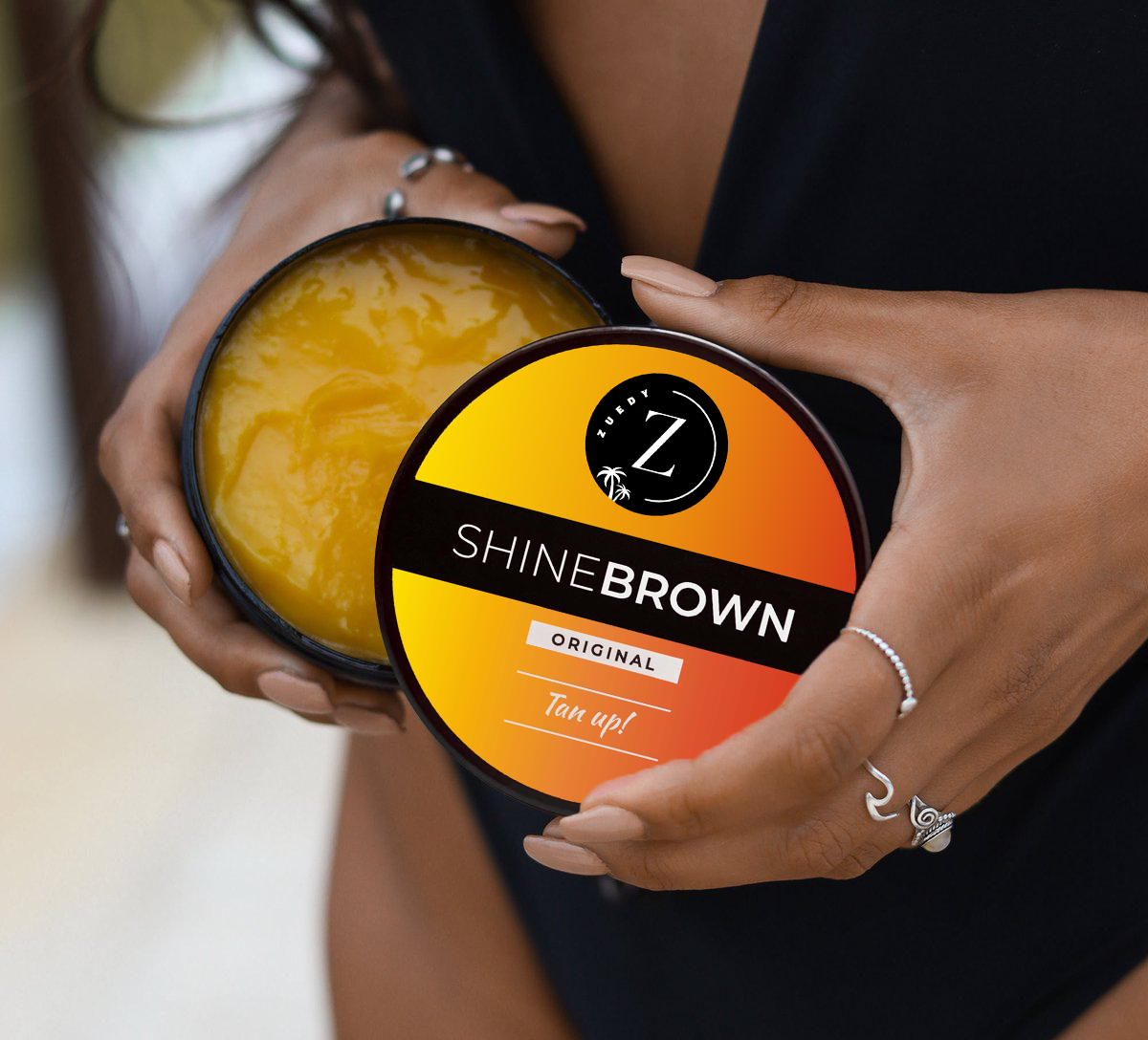 Zuedy ShineBrown Intensive Tanning Gel | Achieve the Perfect Summer Tan! [1+1 FREE]
