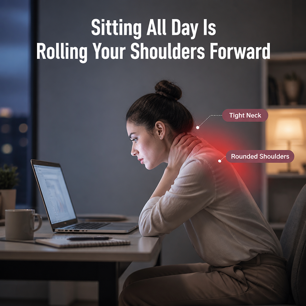 VeLoft™ Band — Open Tight Shoulders, Tone Your Arms & Fix Desk Slouch in 15 Minutes