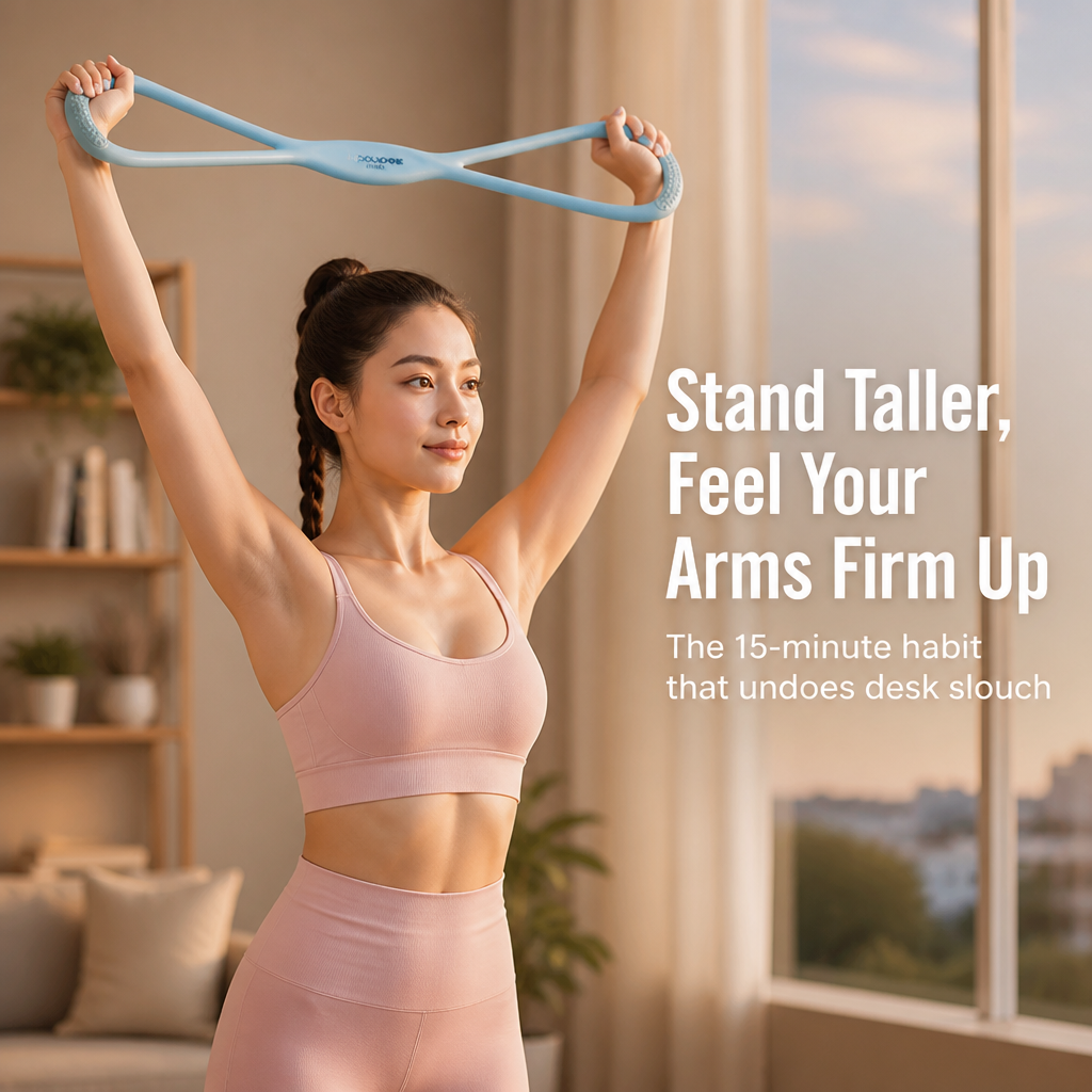 VeLoft™ Band — Open Tight Shoulders, Tone Your Arms & Fix Desk Slouch in 15 Minutes