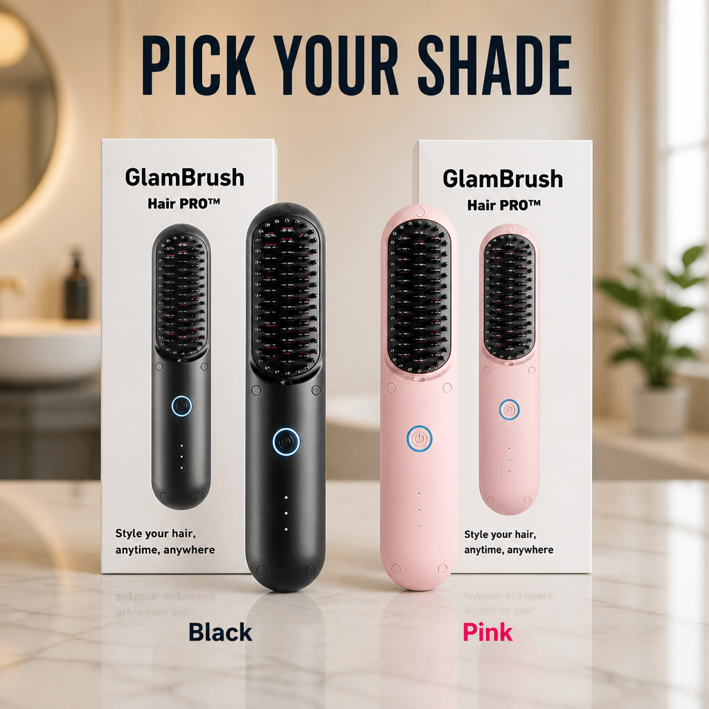RadianceRush™ — Brush Frizz Into Glossy, Salon-Smooth Hair in One Cordless Pass