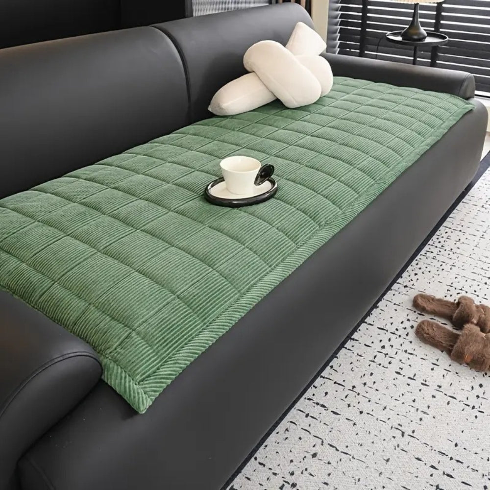 Quilted Sofa Cover – Transform Your Couch into a Cozy, Protective Oasis