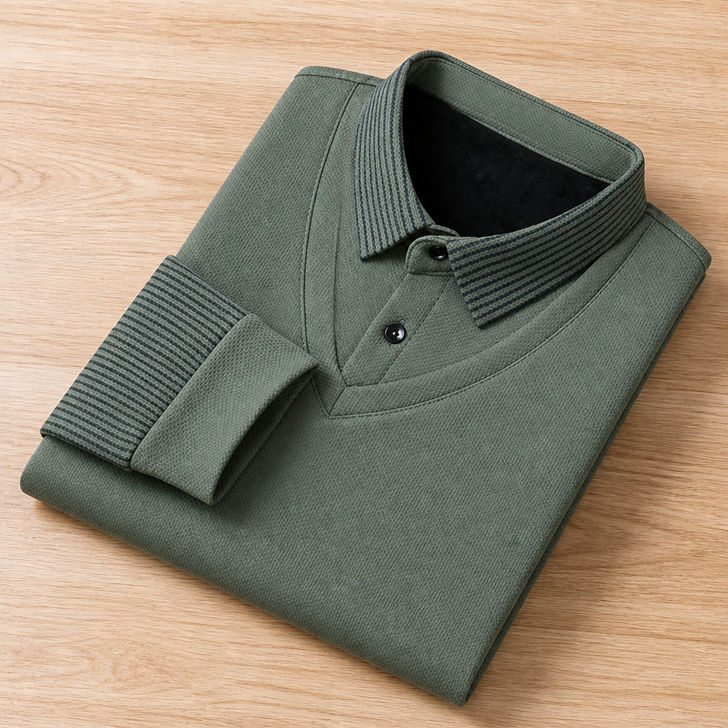 Striped Collar 2-Piece Set™ — Wrap Yourself in Cozy Confidence and Instant Style