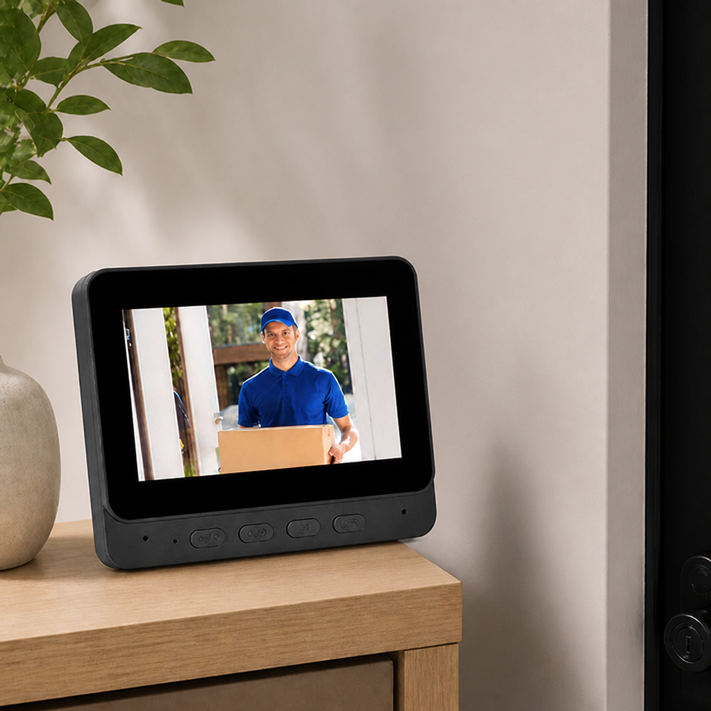 VistaGuard™ — Command Your Doorstep with Crystal-Clear Eyes and Total Peace of Mind