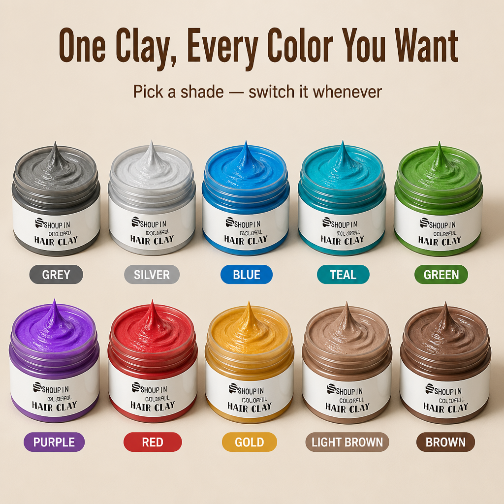 ColorPulse™ — Wear Bold Hair Color Today, Rinse It Clean Tonight | Zero-Commitment Color