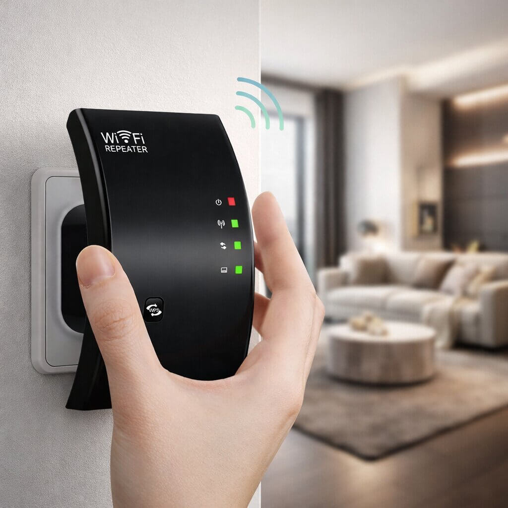 Signal Amplifier | Extended Range | Simple Plug and Play Installation | WiFiora