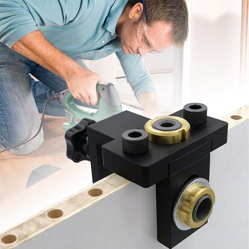 MasterMark™ 3-in-1 Doweling Jig — Nail Perfect Wood Joints That Last a Lifetime