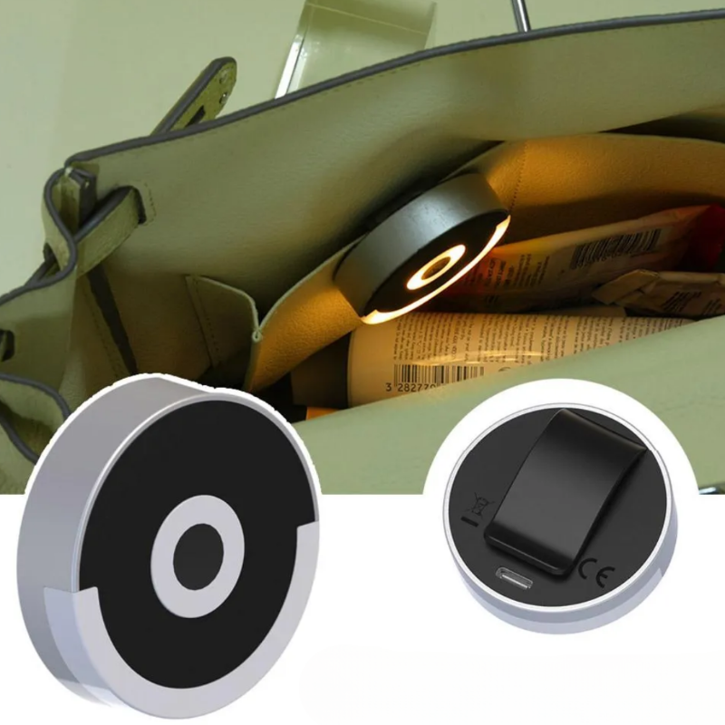 Rechargeable LED Clip Flashlight