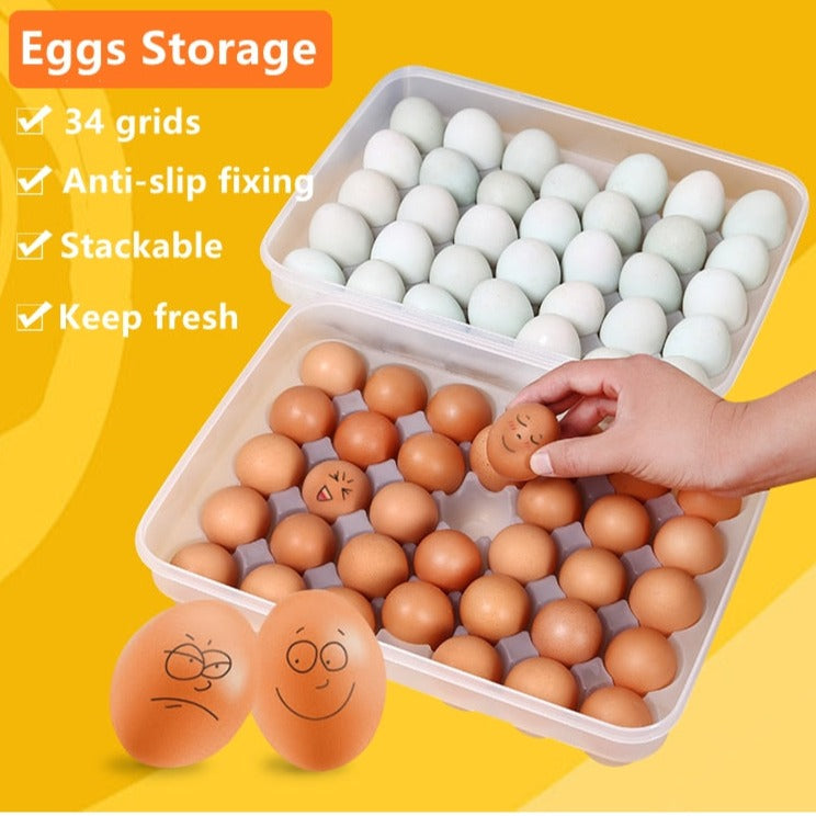 Egg Keeper – Securely Store Fragile Eggs Fresh and Organized