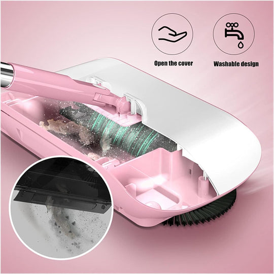 VibraSweep Handheld Mop – Effortless Shine for Floors without Bending