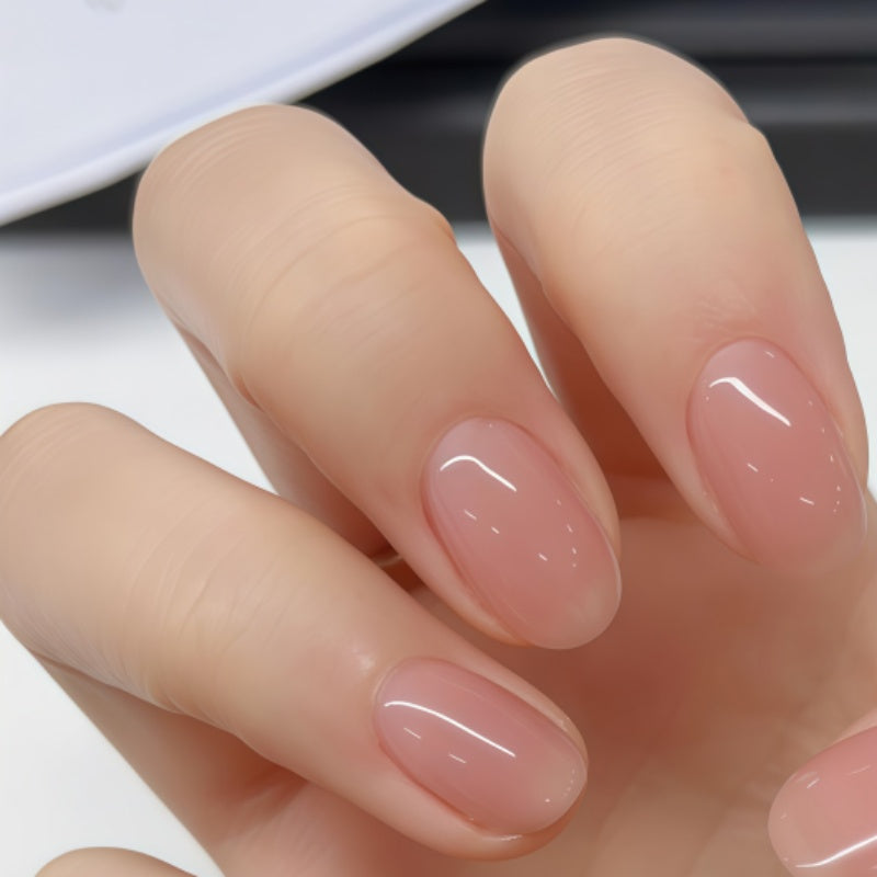 Nail Hardener in Pink | Keratin Formula | Glossy Care Nail Polish