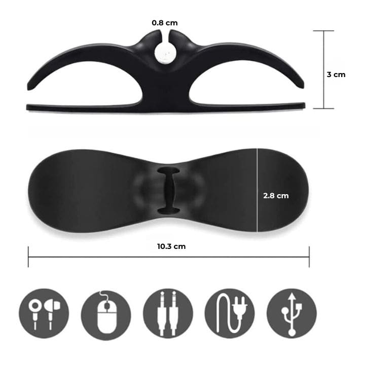 CableEase™ — Effortless Cable Control for a Calm, Clutter-Free Space