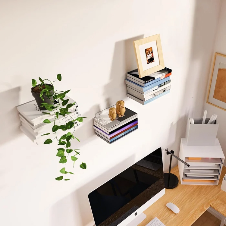 GlideShelf™ — Turn Your Books into Stunning, Space-Saving Magic on Your Walls