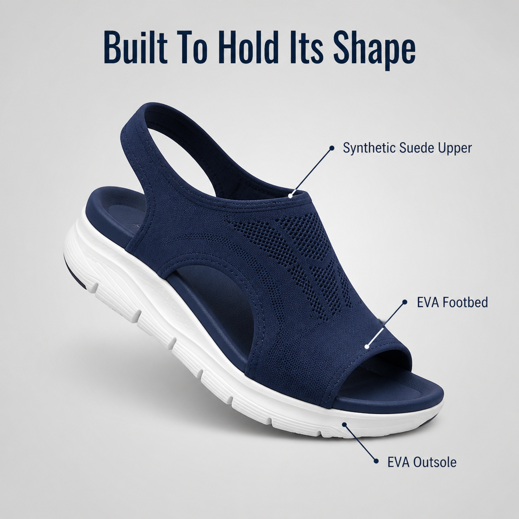 SlingFlexie™ – Breathable Knit Slingback Comfort Sandals with Arch Support