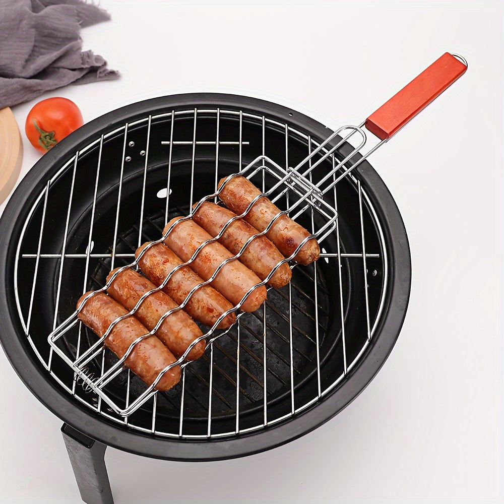 Grill Mat - Enjoy Perfect Grilling Without Rolling Sausages!