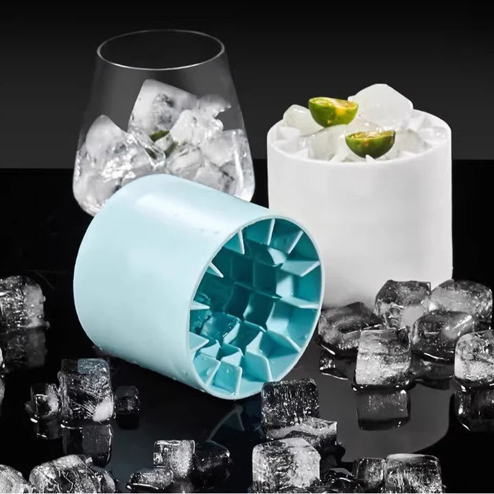 Silicone Mold for Perfect Ice Cubes - FrostFlex Design