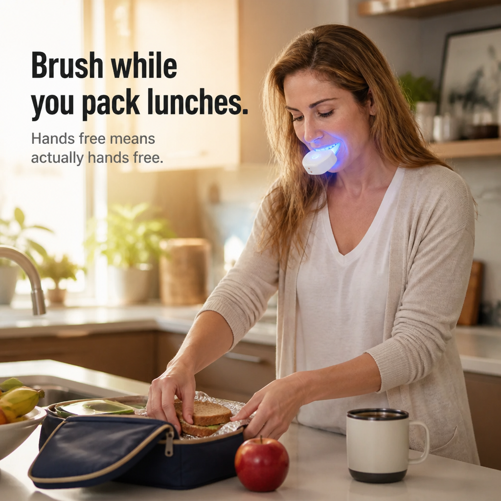 SonicBeam™ Complete — Brush Every Tooth at Once in 30 Hands-Free Seconds