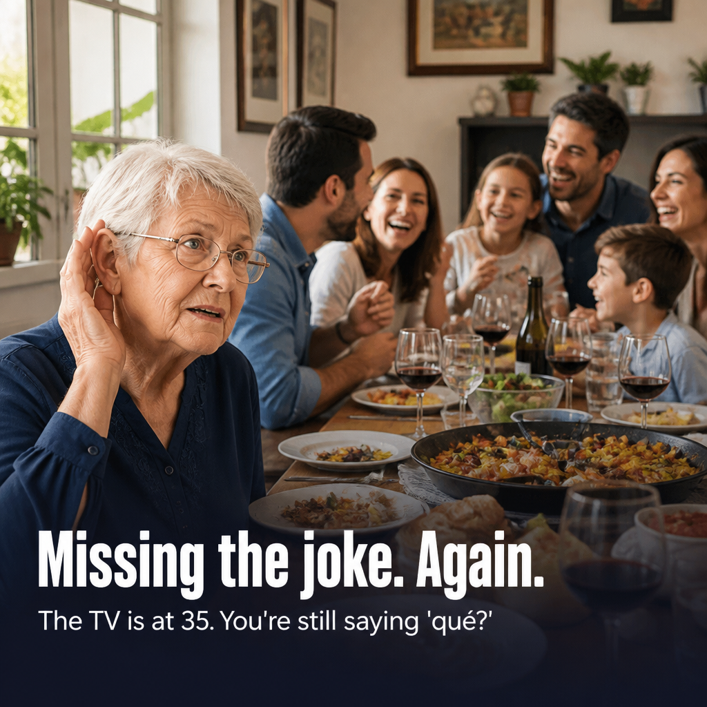 SilverSonic™ — Catch Every Word at the Dinner Table Without Cranking the TV