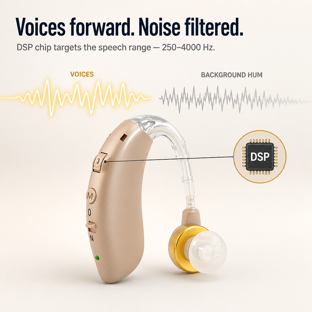 SilverSonic™ — Catch Every Word at the Dinner Table Without Cranking the TV
