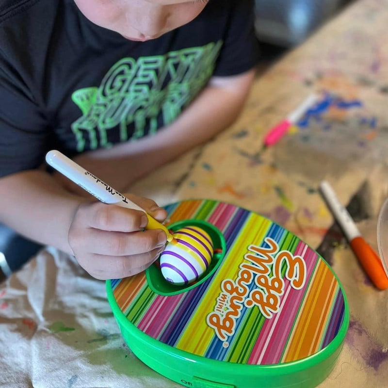DIY Kids Joy Amazing Egg Lathe