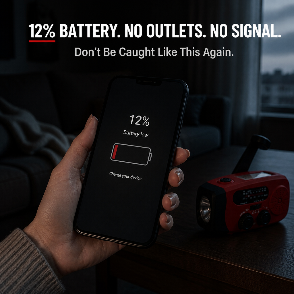 VoltGuard™ — Crank, Light, And Charge Your Way Through The Next Blackout