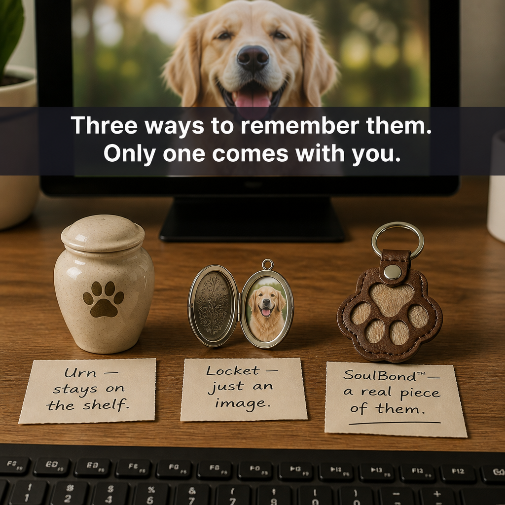 SoulBond™ — Keep A Piece Of Them With You, Not On A Shelf