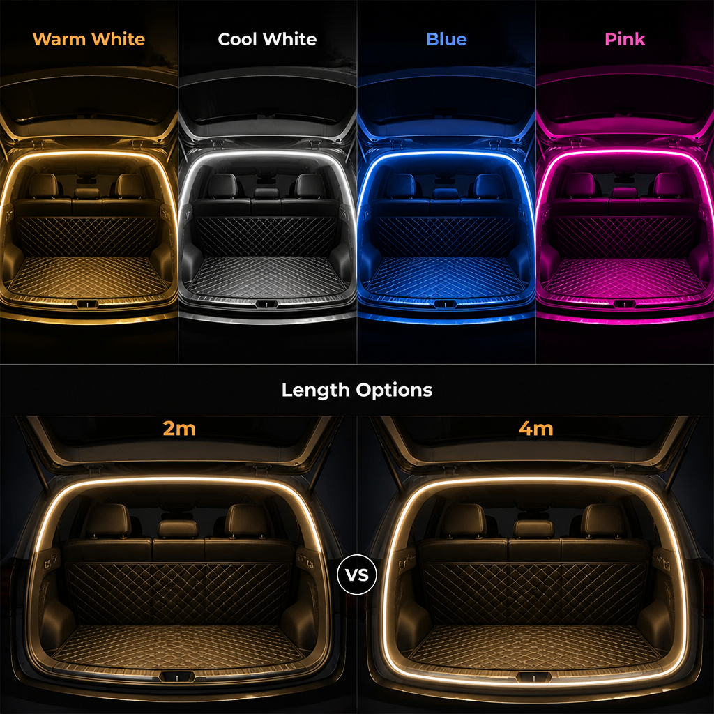 RadianceTrack™ — Floods Your Trunk With Auto-On Light Every Time You Open It