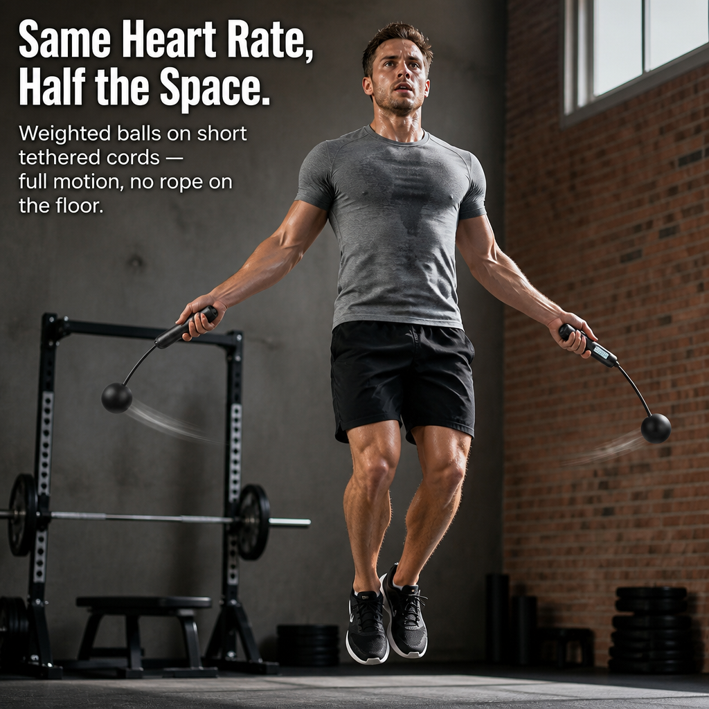 PulseRope™ — Get Real Jump-Rope Cardio Without Whipping Your Shins