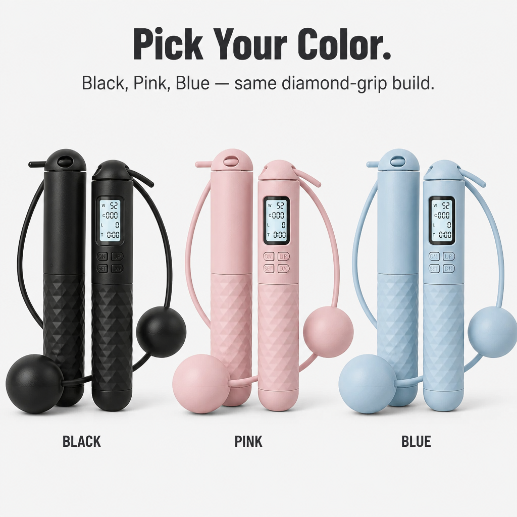 PulseRope™ — Get Real Jump-Rope Cardio Without Whipping Your Shins